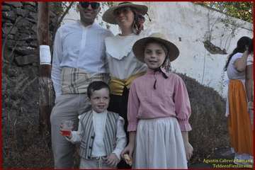La Gavia ofrenda a María Auxiliadora (Foto TF)